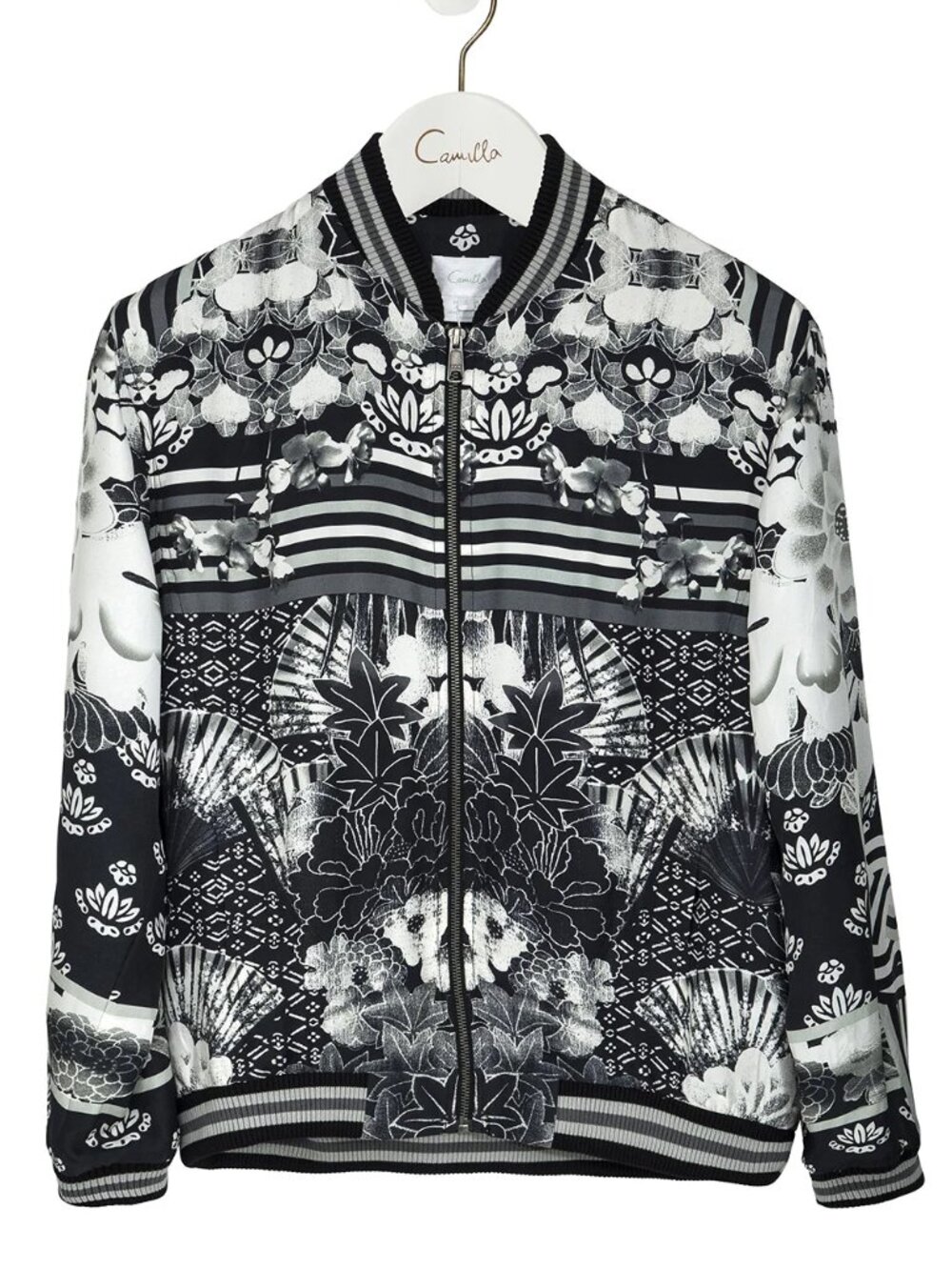 Camilla Wild Moonchild Men's Reversible Bomber Jacket Size‎ Small